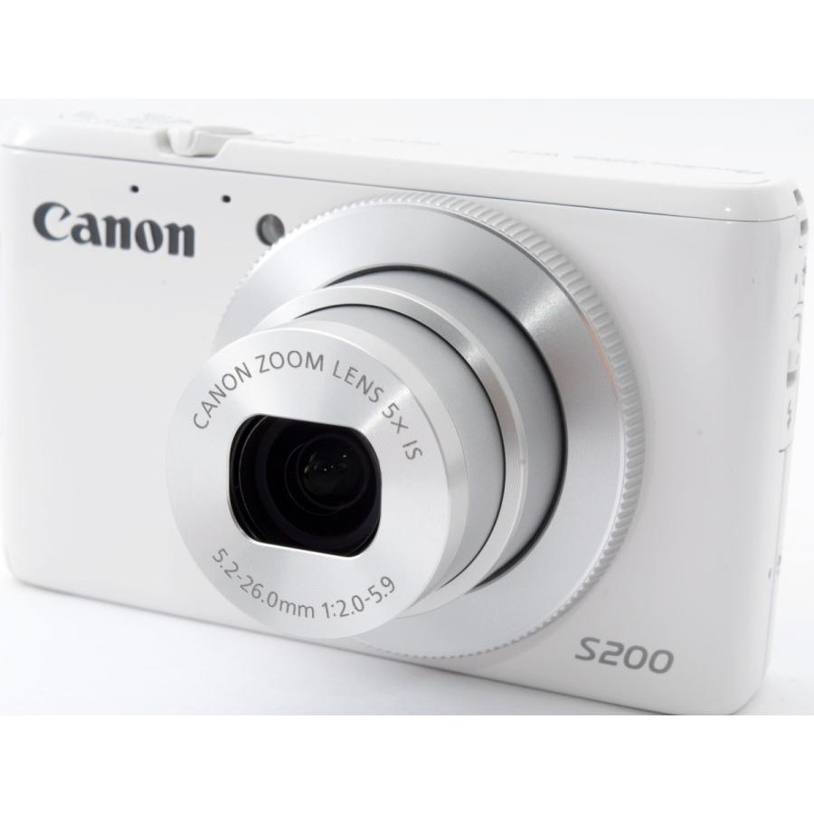 コンデジ 未使用品 Wi-Fi搭載 CANON キヤノン PowerShot S200 ホワイト :  canon-powershot-s200-white : Iさんの camera shop - 通販 - Yahoo!ショッピング