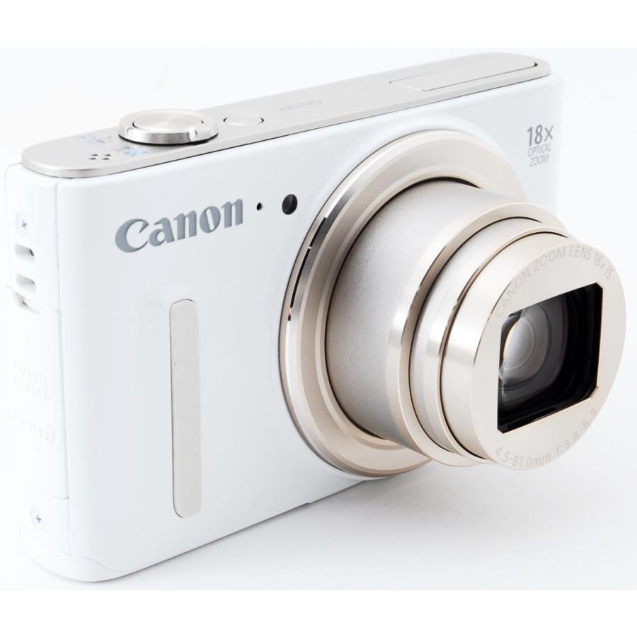 純正・新品 美品！スマホ転送可 Canon PowerShot SX610 HS ホワイト 