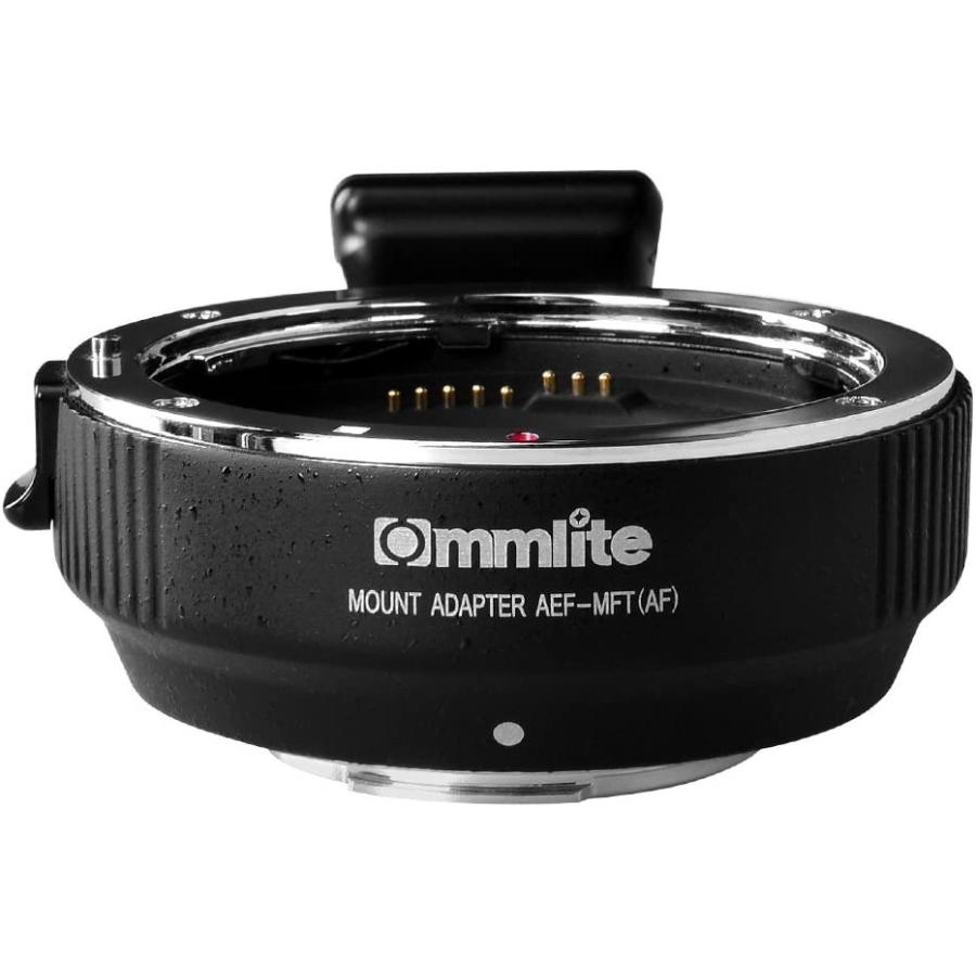 Commlite - マウントアダプタ 中古 言いはなつ コム点火装置 コマーシャル-AEF-MFT キヤノンEFマウント水晶体 → マイクロフォーサーズマウント取り替えっこ 陰電子接触点付き添い人