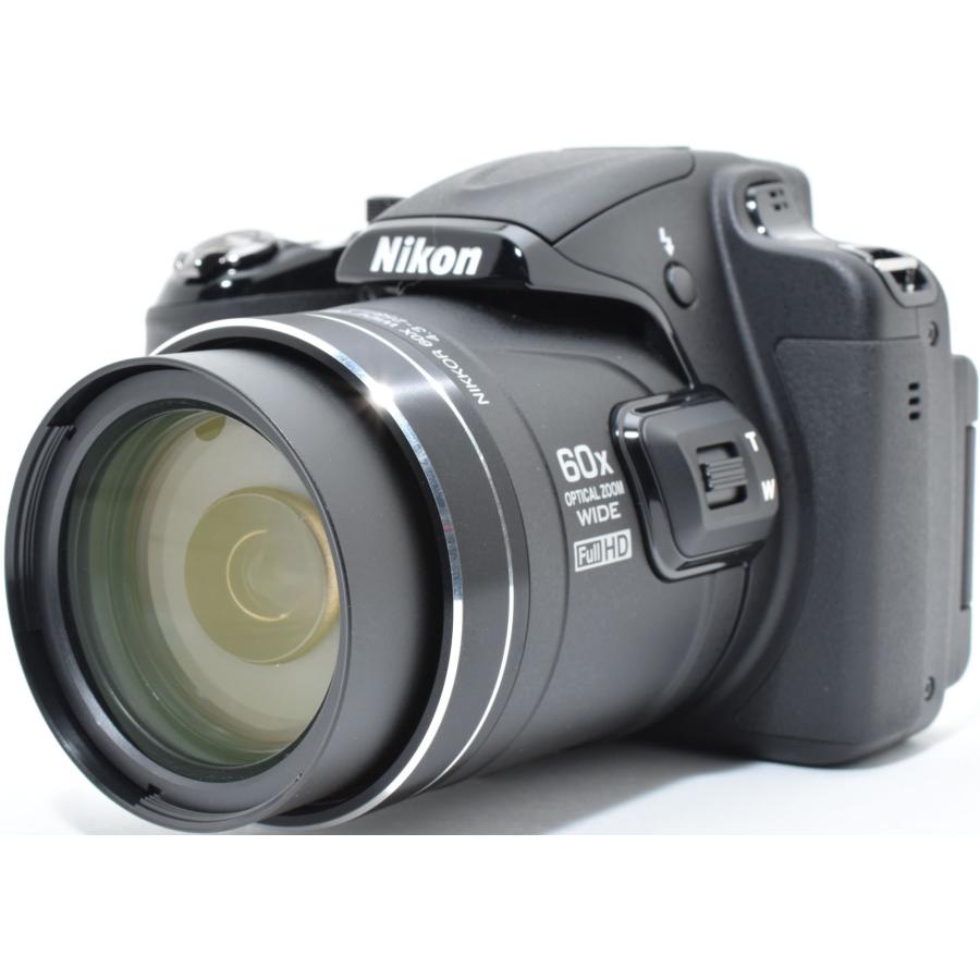 COOLPIX P ニコン コンデジ Nikon P600 ブラック 中古 美品 Wi-Fi搭載