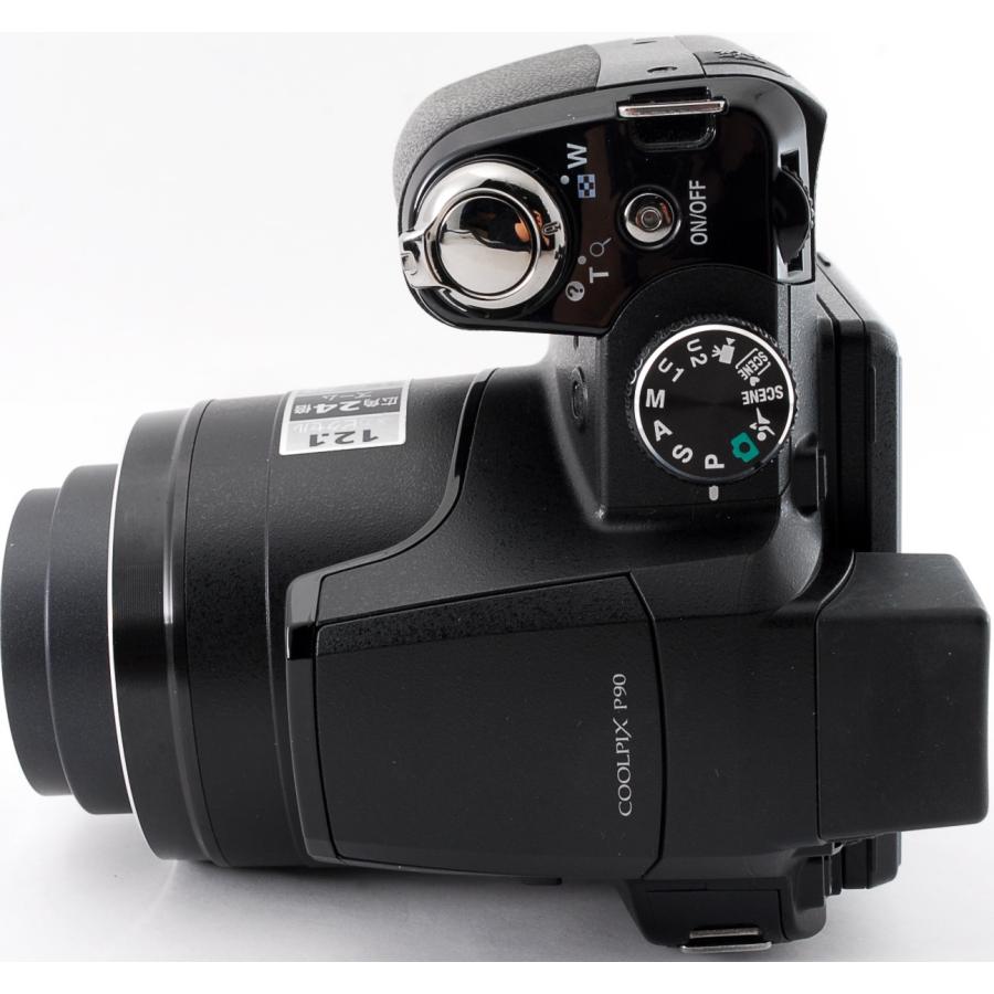COOLPIX ニコン コンデジ Nikon P90 中古 新品SDカード ＆カメラケース