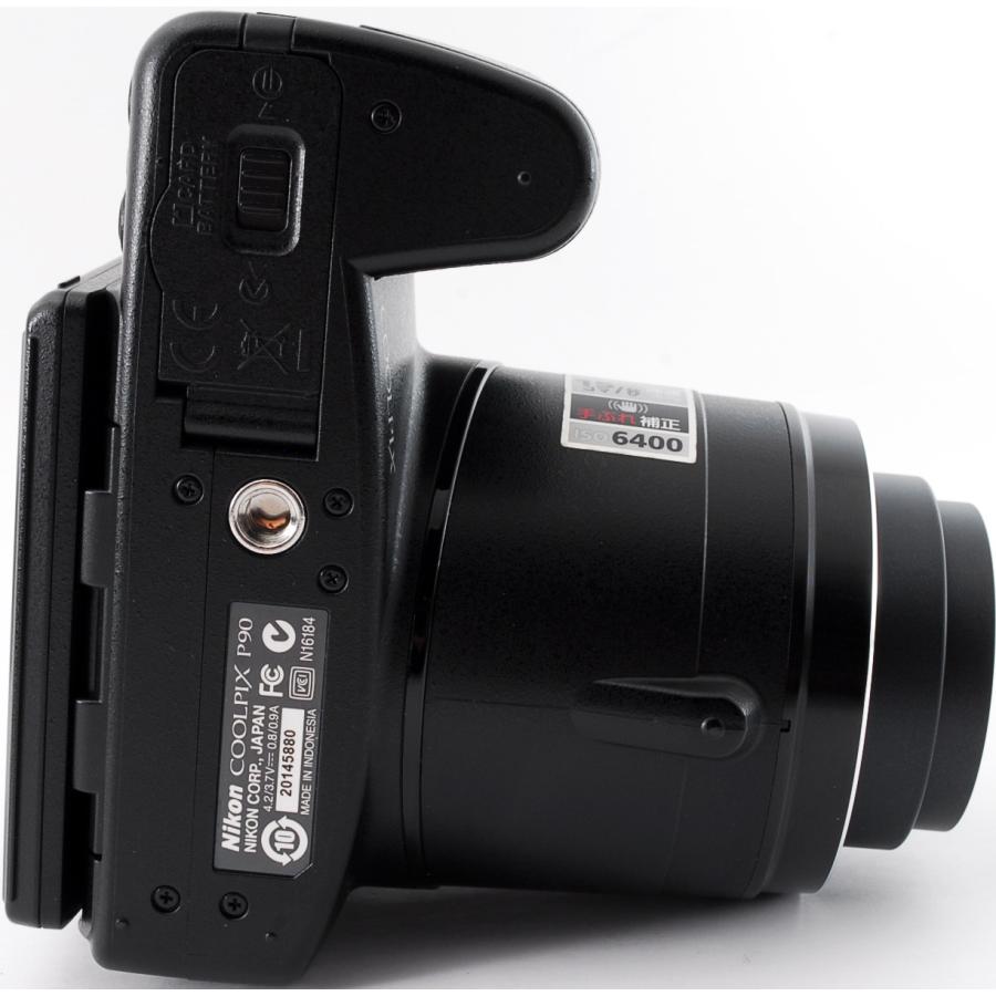 COOLPIX ニコン コンデジ Nikon P90 中古 新品SDカード ＆カメラケース