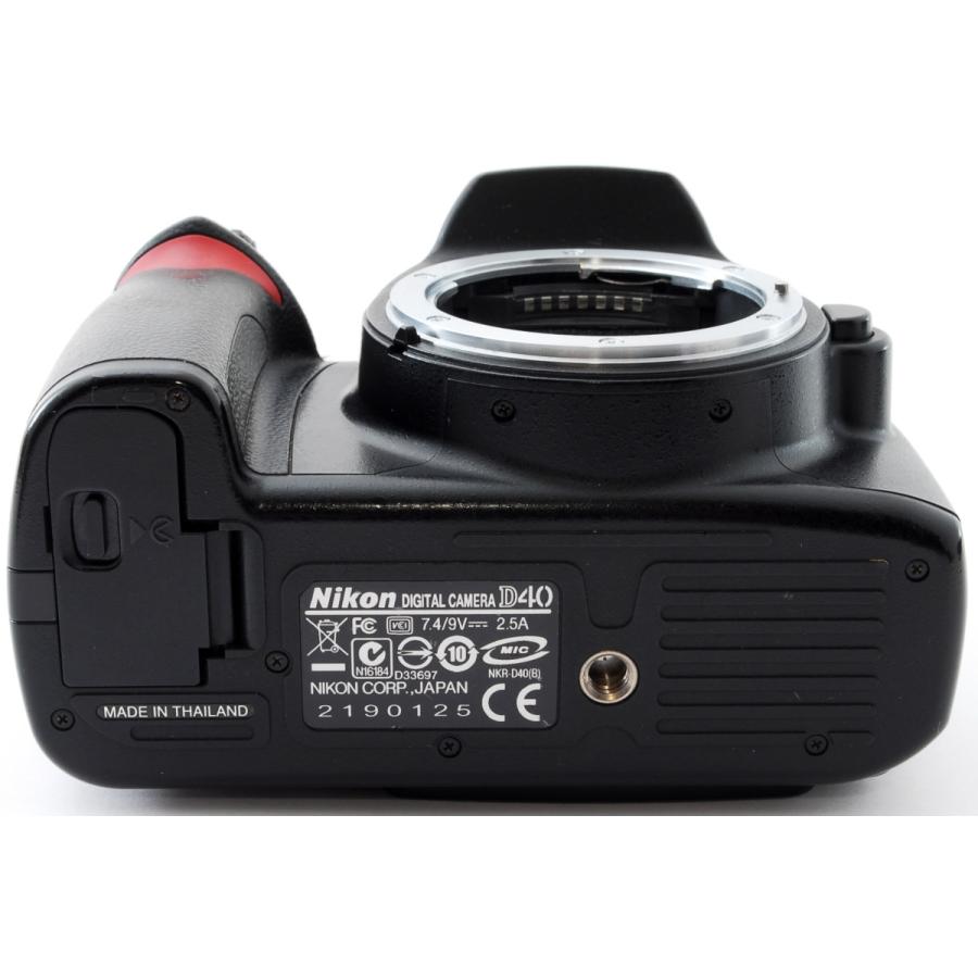 ニコンD ニコン デジタル一眼 Nikon D40 ダブルズームキットII 中古 