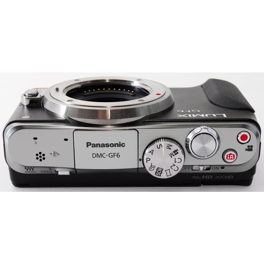 LUMIX パナソニック ミラーレス Panasonic DMC-GF6 ブラック レンズ