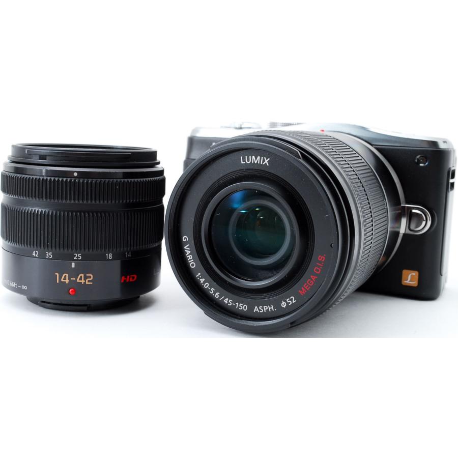 LUMIX パナソニック Panasonic ミラーレス DMC-GF6 ダブルズームレンズ