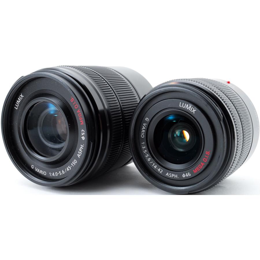 LUMIX パナソニック Panasonic ミラーレス DMC-GF6 ダブルズームレンズ
