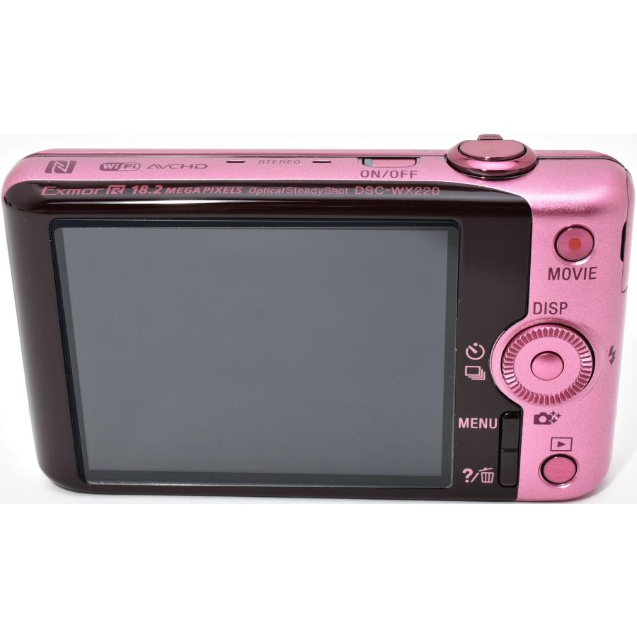 サイバーショット ソニー コンデジ SONY Cyber-shot DSC-WX220 ピンク