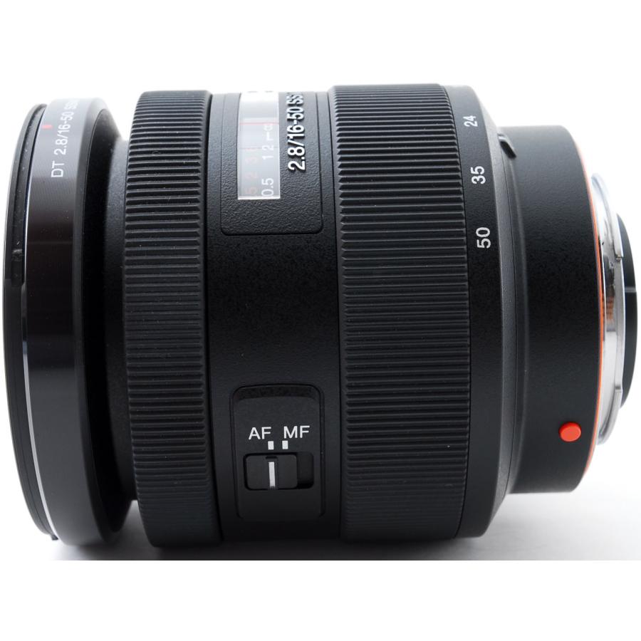 ソニー 交換レンズ SONY DT16-50mm F2.8 SSM SAL1650 中古 保証 レンズフード＆レンズプロテクター付き｜i-camera-shop｜07