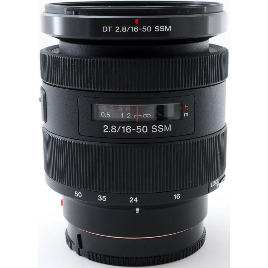 ソニー 交換レンズ SONY DT16-50mm F2.8 SSM SAL1650 中古 保証 レンズフード＆レンズプロテクター付き｜i-camera-shop｜09