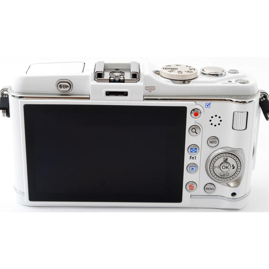 OLYMPUS PEN E-P3 ミラーレスカメラ●格安 7/23までの出品 OLYMPUS PEN ミラーレス オリンパス E-P3 レンズキット ホワイト 中古