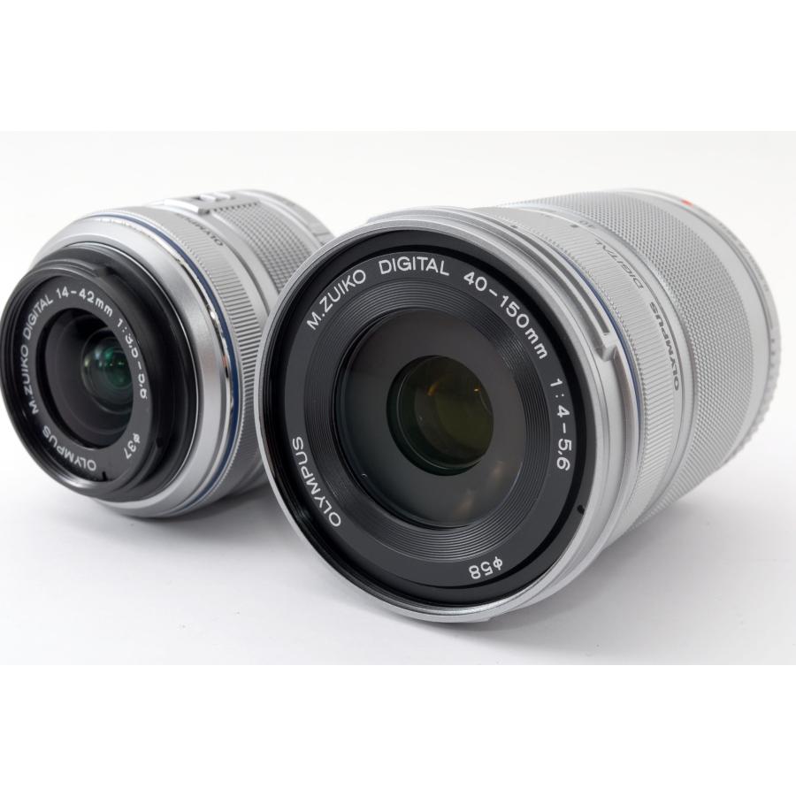 OLYMPUS PEN オリンパス ミラーレス Lite E-PL3 ダブルズームキット
