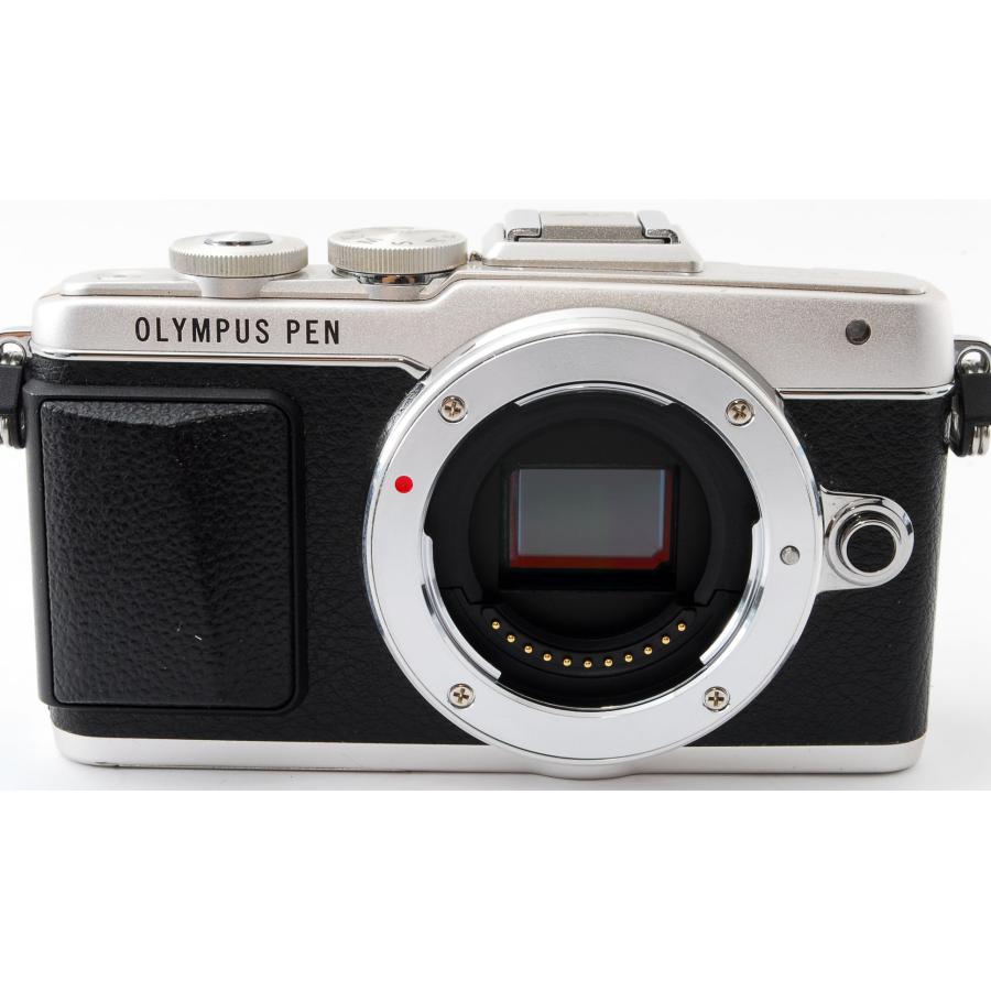 OLYMPUS PEN オリンパス ミラーレス Lite E-PL7 レンズキット シルバー