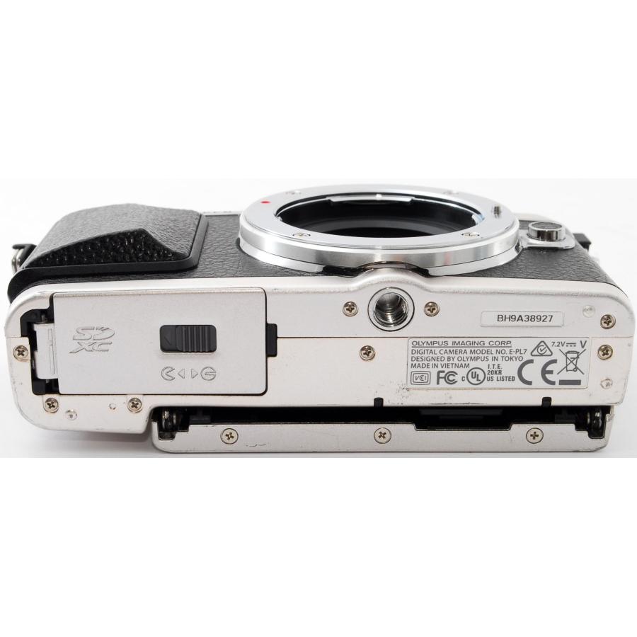 OLYMPUS PEN オリンパス ミラーレス Lite E-PL7 レンズキット シルバー