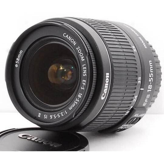EF-S キヤノン 標準レンズ CANON EF-S18-55mm F3.5-5.6 IS II 中古