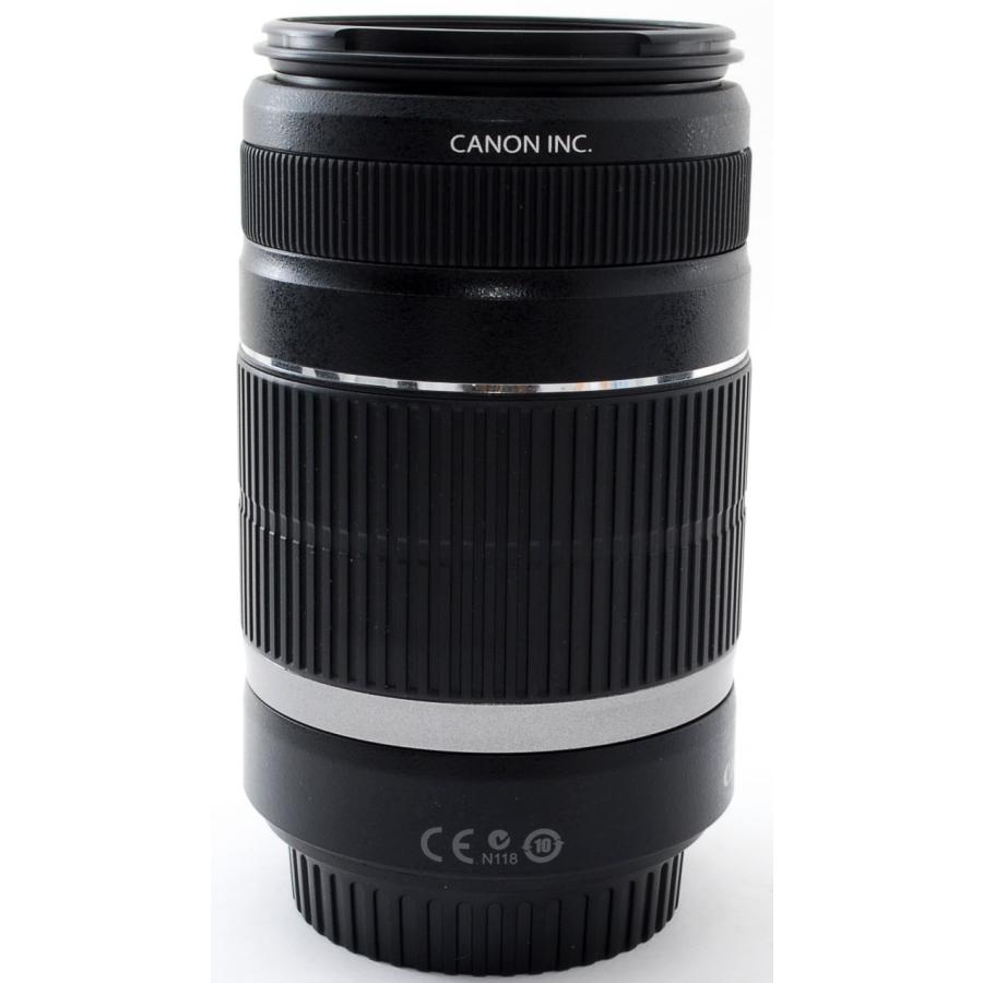 EF-S キヤノン 望遠レンズ CANON EF-S55-250mm F4-5.6 IS 中古 美品