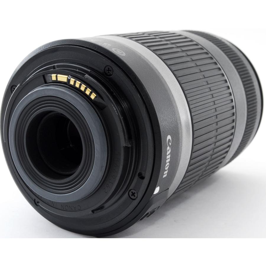 EF-S キヤノン 望遠レンズ CANON EF-S55-250mm F4-5.6 IS 中古 美品