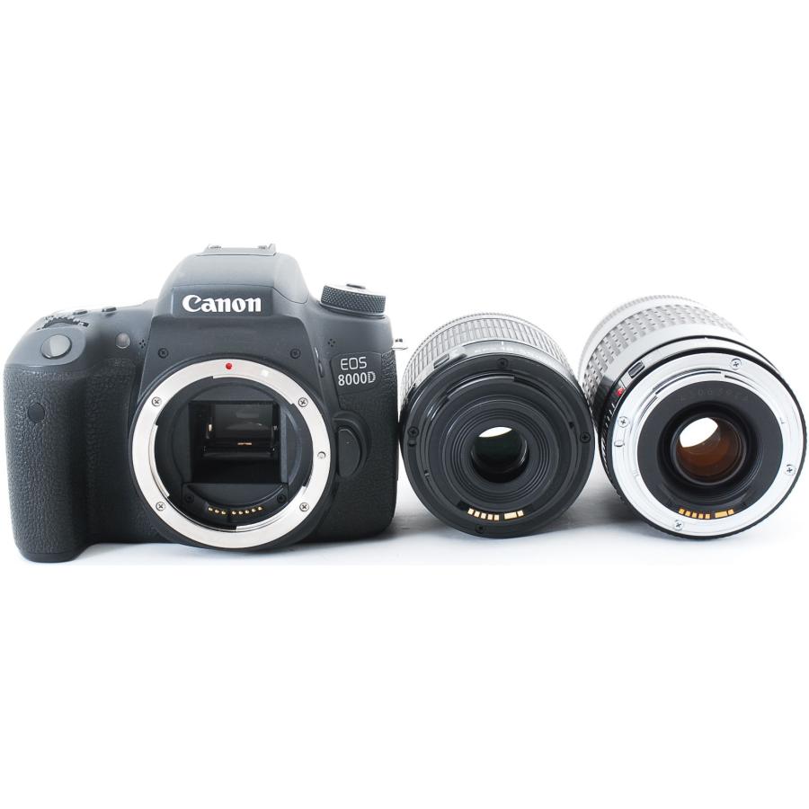 EOS 8000D キャノン デジタル一眼 CANON ダブルズーム 中古 Wi-Fi搭載