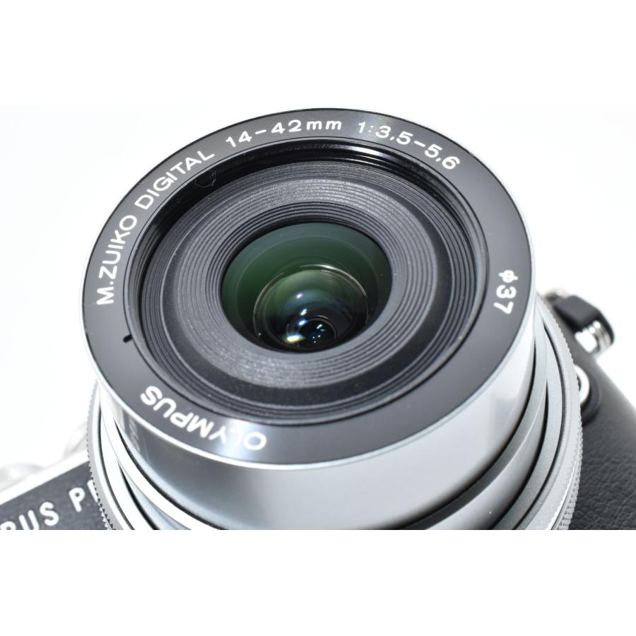 OLYMPUS PEN オリンパス ミラーレス E-PL9 ブラック レンズキット 中古