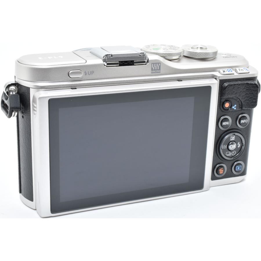 OLYMPUS PEN オリンパス ミラーレス E-PL9 ブラック レンズキット 中古
