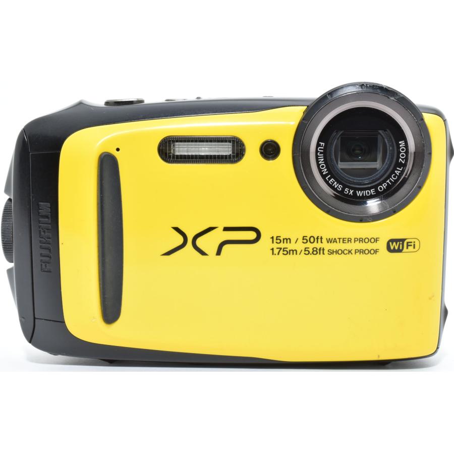 FUJIFILM FinePix XP90 イエロー 中古 FinePix XPシリーズ フジフイルム コンデジ FUJIFILM XP90 イエロー