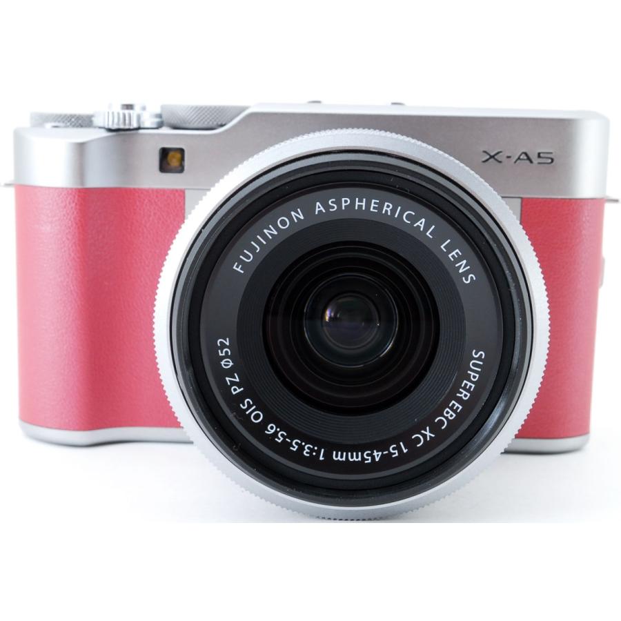 FUJIFILM フジフイルム ミラーレス X-A5 レンズキット ピンク Wi FUJIFILM フジフイルム ミラーレス X-A5 レンズキット ピンク Wi