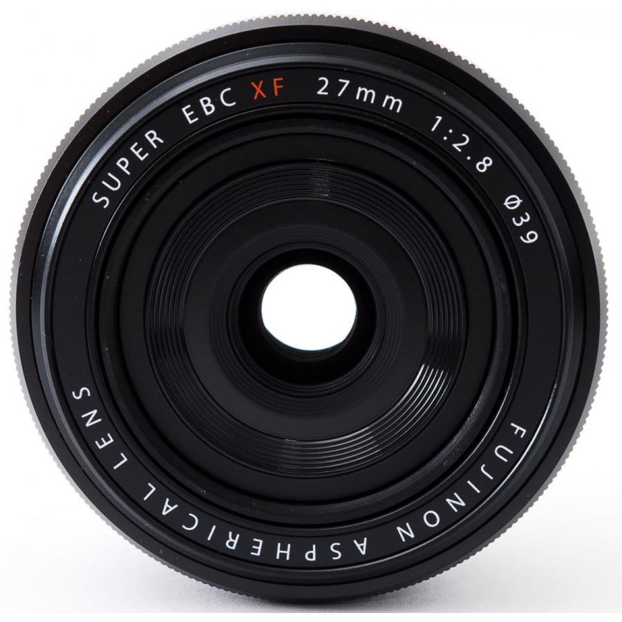 富士フイルム 単焦点レンズ FUJIFILM フジノンレンズ XF 27mm F2.8 ブラック 保証 中古｜i-camera-shop｜02