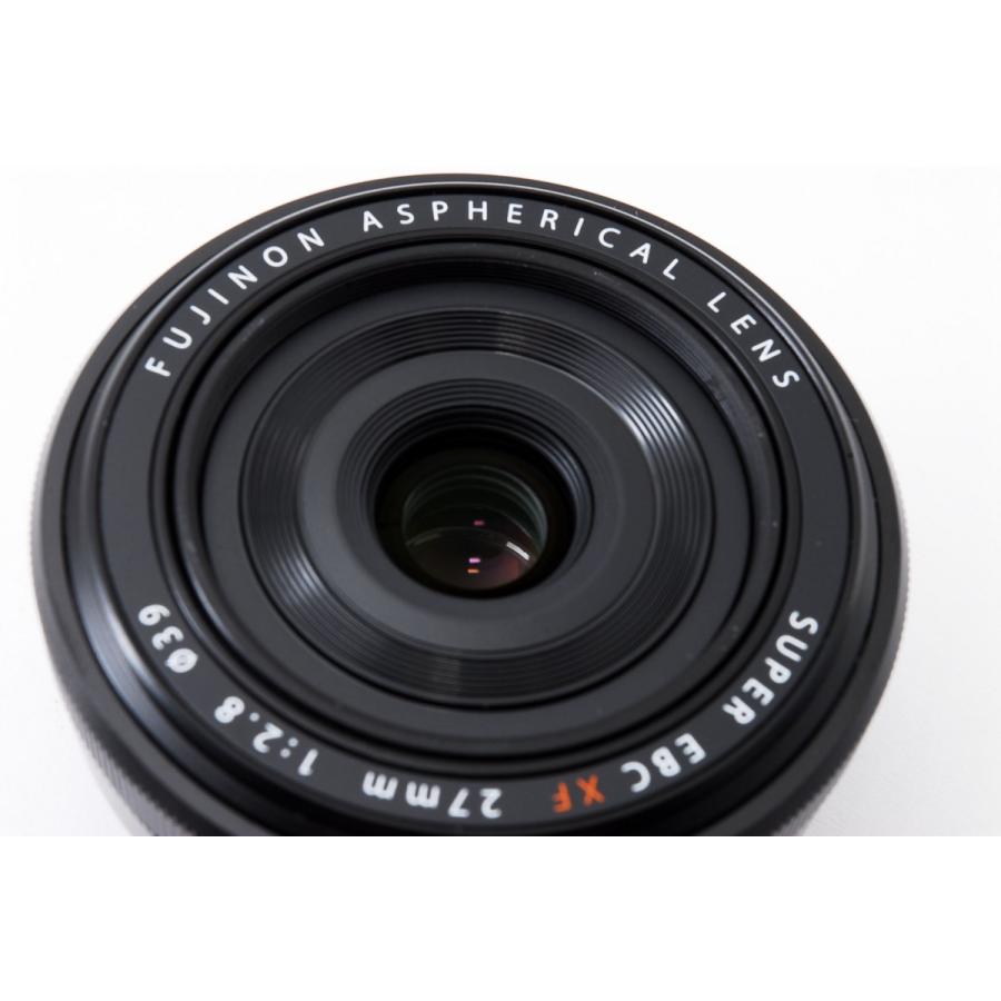 富士フイルム 単焦点レンズ FUJIFILM フジノンレンズ XF 27mm F2.8 ブラック 保証 中古｜i-camera-shop｜03