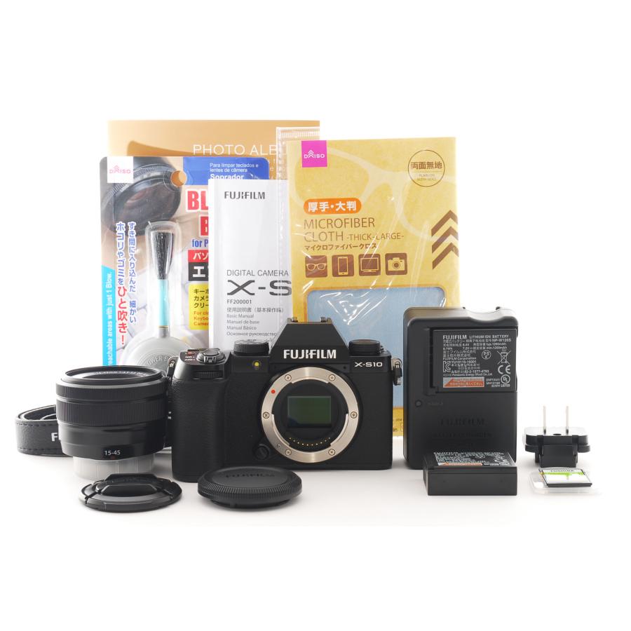 FUJIFILM フジフイルム ミラーレス X-S10 レンズキット 中古 美 FUJIFILM フジフイルム ミラーレス X-S10 レンズキット 中古 美
