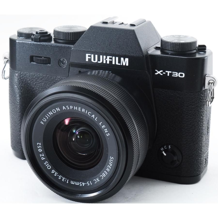 富士フイルム ミラーレス FUJIFILM X-T30 レンズキット ブラック 中古