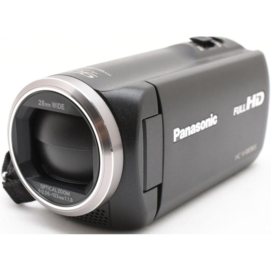 | Amazon ブラック ビデオカメラ HC-V480MS 【未使用級】Panasonic 【整備済み品】 高 32GB V480M HDビデオカメラ パナソニック ビデオカメラ