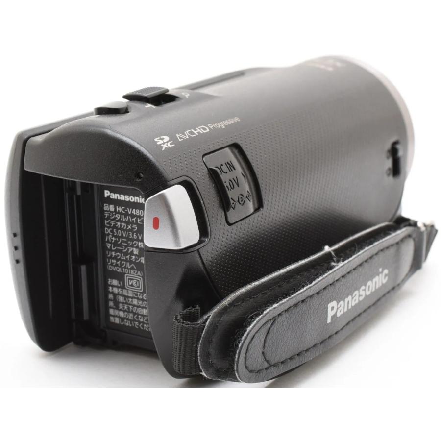 Panasonic HC-V480MS ビデオカメラ 未使用に近い 動作確認済 Panasonic（パナソニック） ビデオカメラ Panasonic HC-V480MS-K