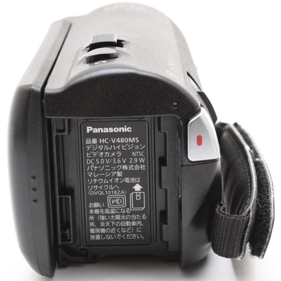 Panasonic（パナソニック） ビデオカメラ Panasonic HC-V480MS-K