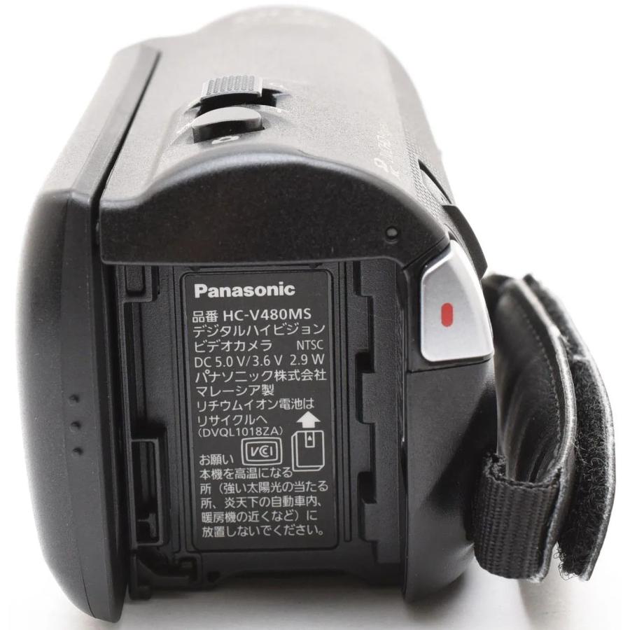 Panasonic（パナソニック） ビデオカメラ Panasonic HC-V480MS-K