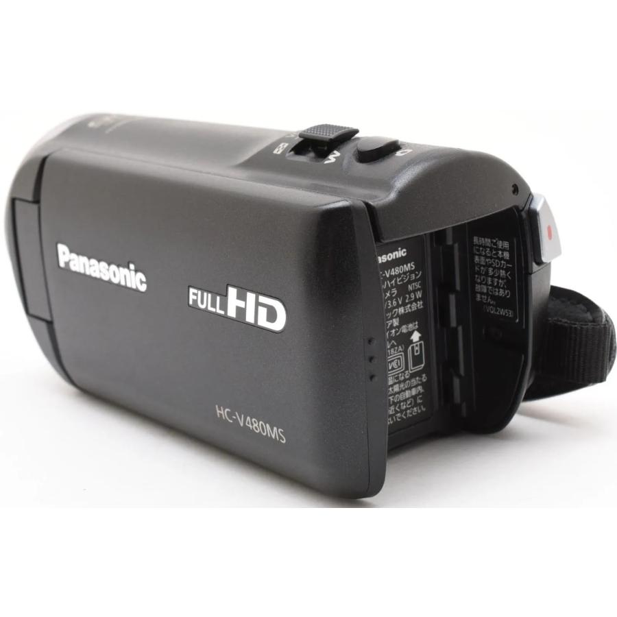 Panasonic（パナソニック） ビデオカメラ Panasonic HC-V480MS-K