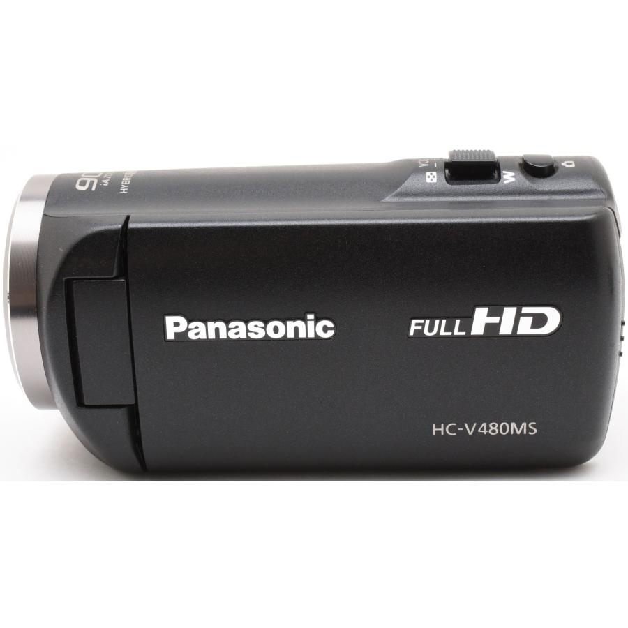 Panasonic（パナソニック） ブラック ビデオカメラ HC-V480MS 【未使用級】Panasonic ビデオカメラ HC-V480MS-K Panasonic ビデオカメラ