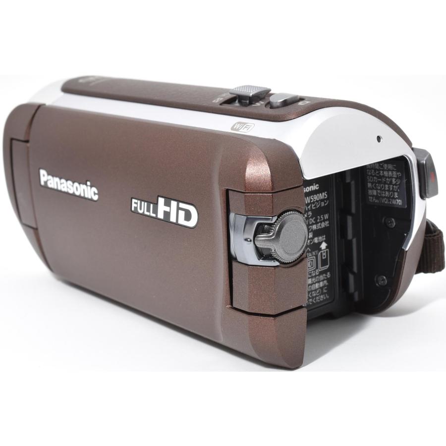 Panasonic（パナソニック） ビデオカメラ Panasonic HC-W590MS-T