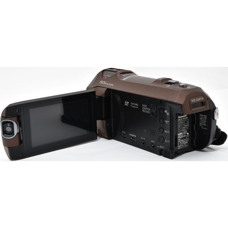 Panasonic（パナソニック） ビデオカメラ Panasonic HC-W870M ブラウン