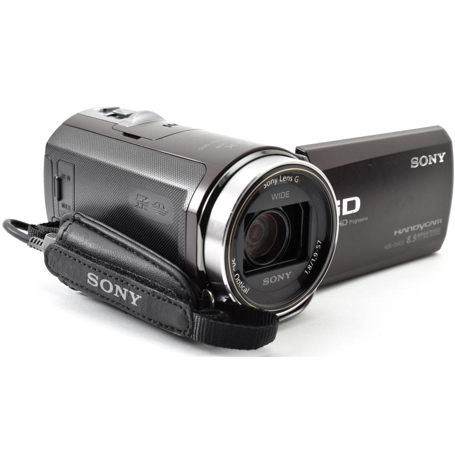 SONY（ソニー） ビデオカメラ SONY HDR-CX430V ブラウン 中古 新品SD