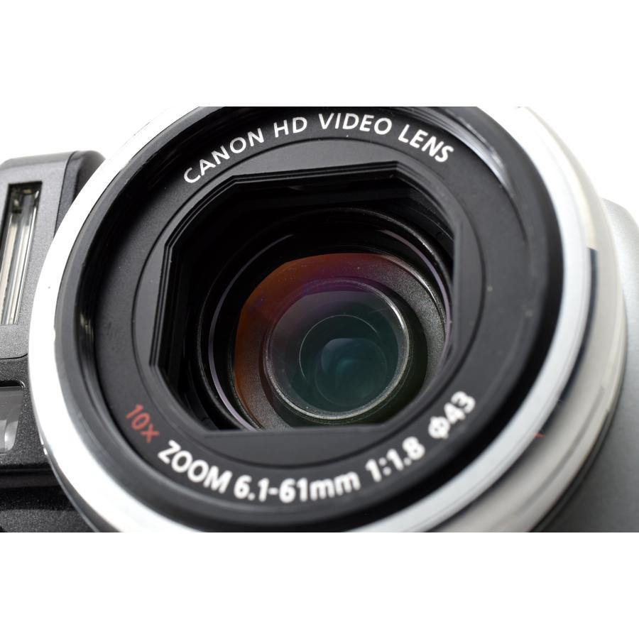 iVIS キヤノン ビデオカメラ CANON HG10 中古 新品SDカード ＆ 予備