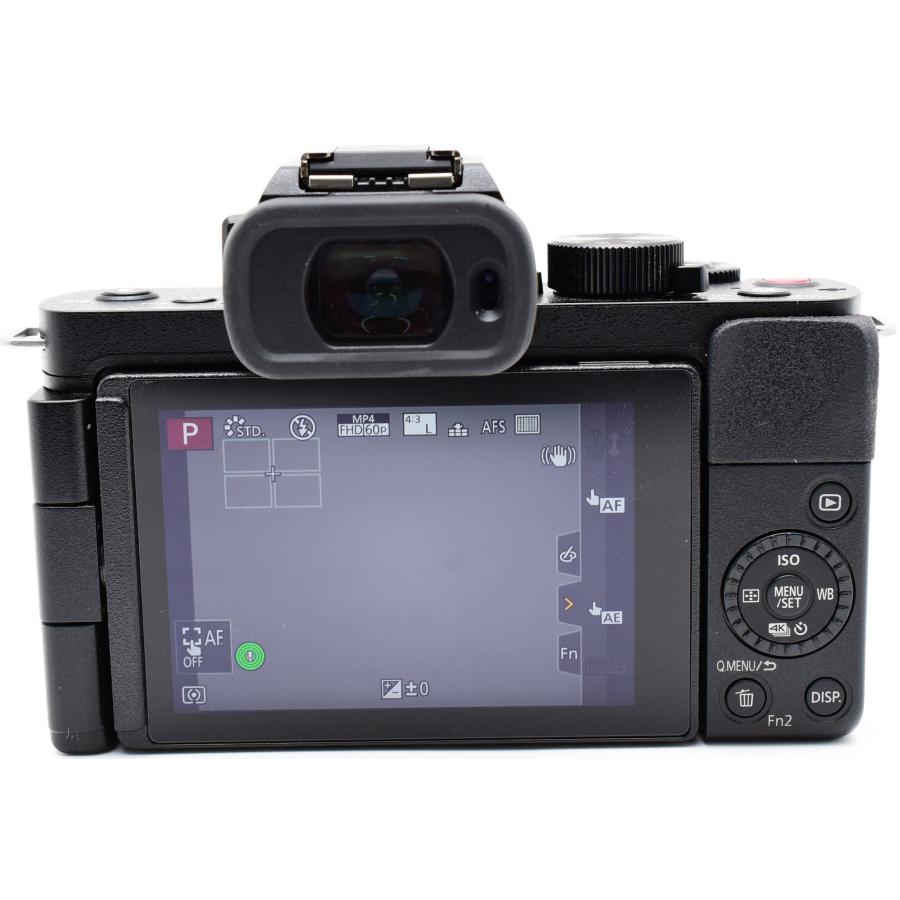 LUMIX G100 Vキット（グリップ付） ミラーレス一眼 LUMIX G100 VLOGミラーレス一眼カメラ Vキット（トライポッド