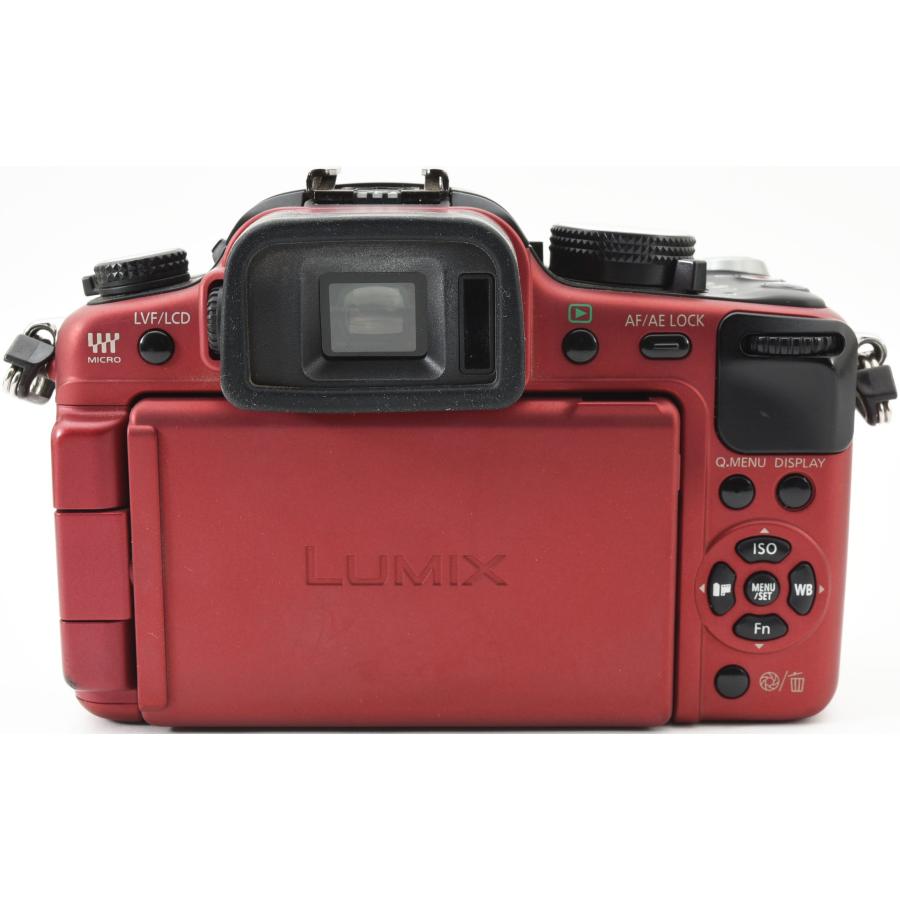 LUMIX パナソニック ミラーレス Panasonic DMC-G2 レンズキット レッド