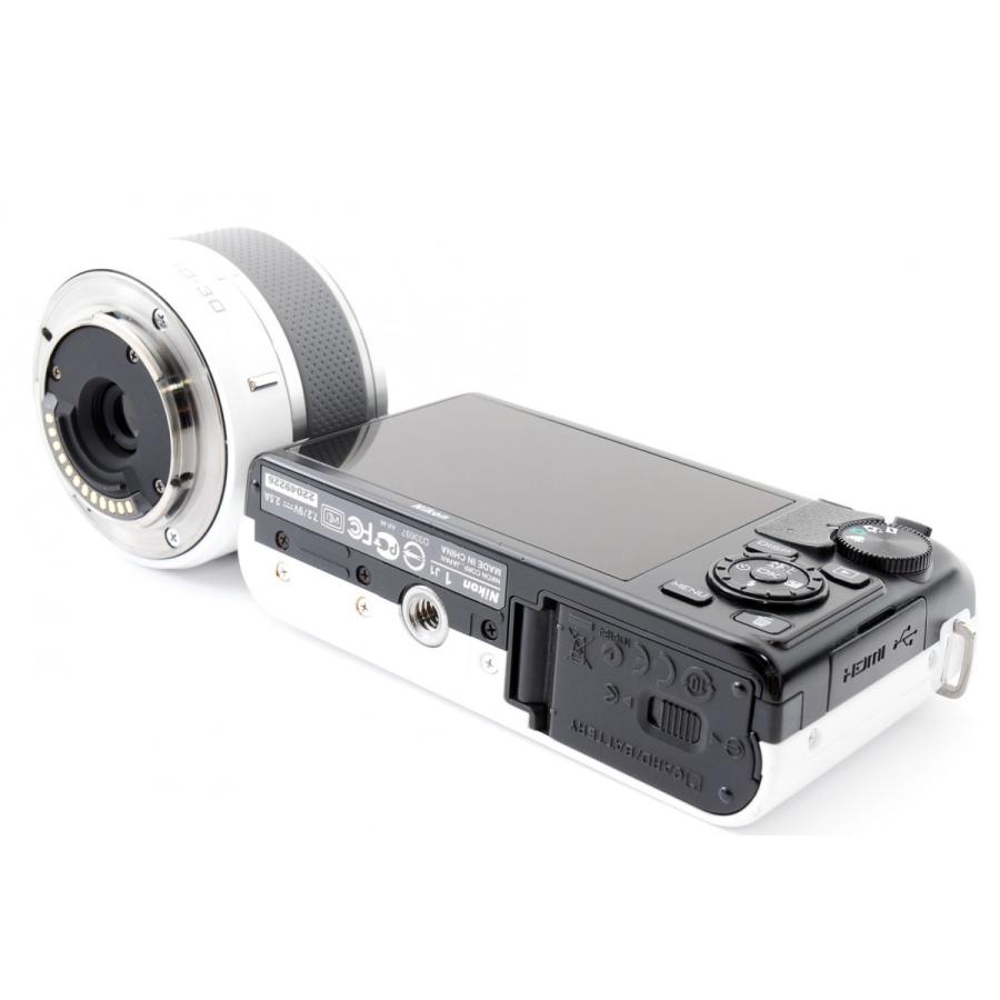 ニコンワン ミラーレス一眼 ニコン Nikon 1 J1 ホワイト レンズ ニコンワン ミラーレス一眼 ニコン Nikon 1 J1 ホワイト レンズ