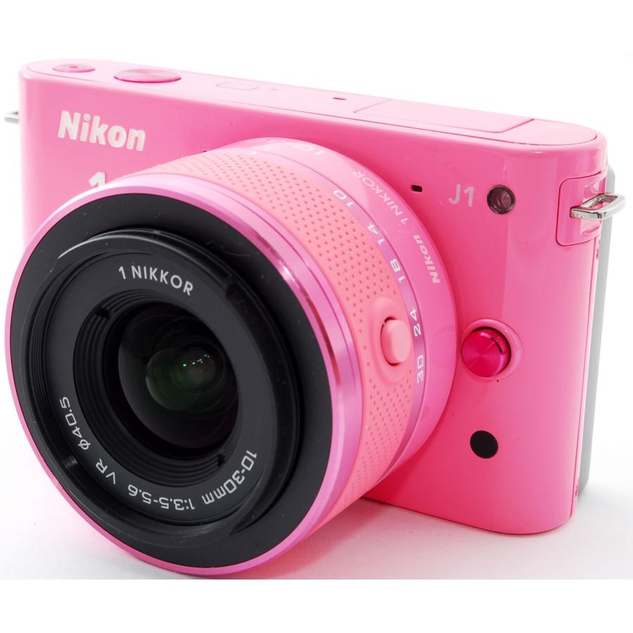 ニコンワン ニコン ミラーレス一眼 Nikon 1 J1 ピンク レンズ ニコンワン ニコン ミラーレス一眼 Nikon 1 J1 ピンク レンズ