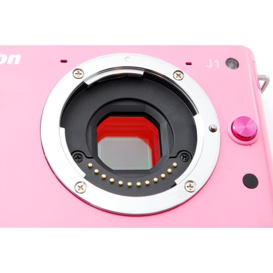 ニコンワン ニコン ミラーレス一眼 Nikon 1 J1 ピンク レンズ ニコンワン ニコン ミラーレス一眼 Nikon 1 J1 ピンク レンズ