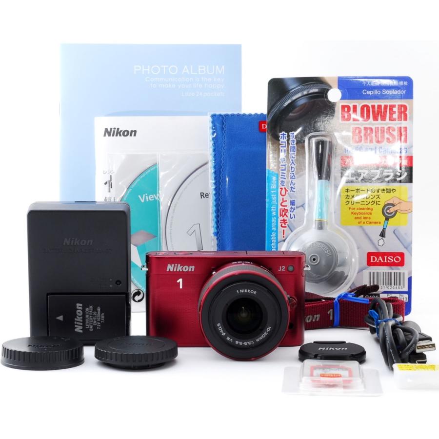 ニコンワン ニコン ミラーレス Nikon 1 J2 レンズキット レッド ニコンワン ニコン ミラーレス Nikon 1 J2 レンズキット レッド