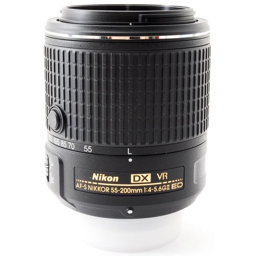 ニコン 望遠レンズ 中古 保証 Nikon AF-S DX NIKKOR 55-200mm f/4-5.6G