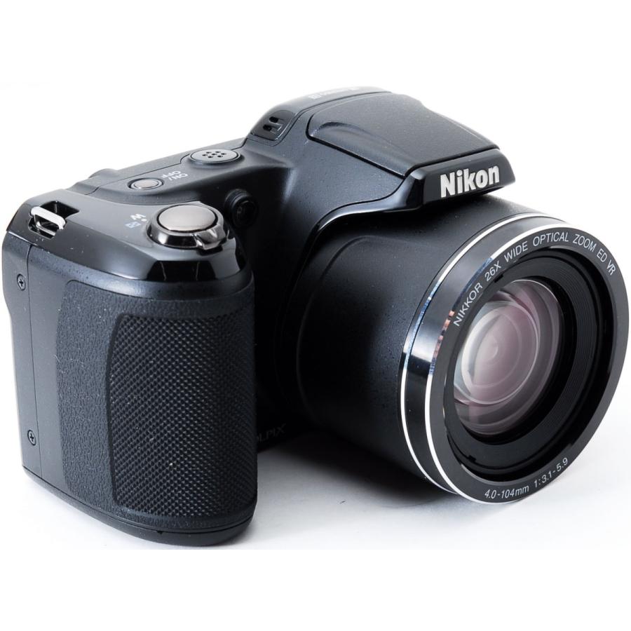 ニコン デジタルカメラ Nikon COOLPIX L810 ブラック 中古 新品SD 