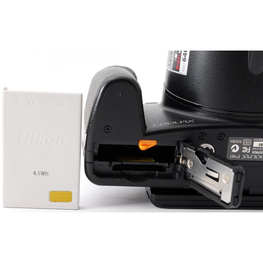 COOLPIX P ニコン コンデジ Nikon P90 中古 新品SDカード付き COOLPIX P ニコン コンデジ Nikon P90 中古 新品SDカード付き