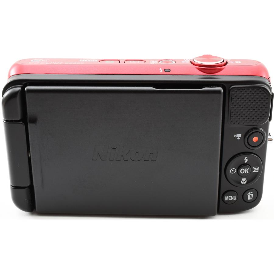 COOLPIX S ニコン コンデジ Nikon S6600 レッド 中古 Wi-Fi搭載 COOLPIX S ニコン コンデジ Nikon S6600 レッド 中古 Wi-Fi搭載