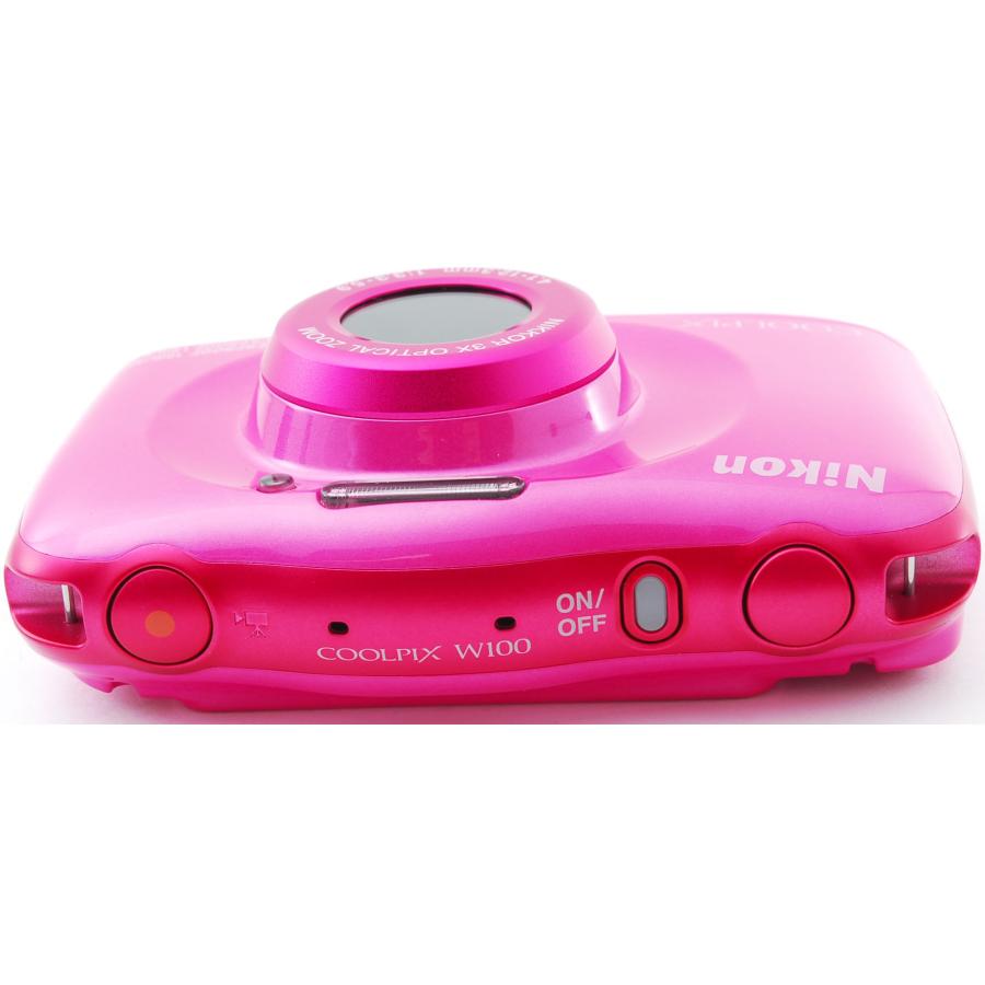 COOLPIX W ニコン コンデジ Nikon W100 ピンク 中古 Wi-Fi COOLPIX W ニコン コンデジ Nikon W100 ピンク 中古 Wi-Fi